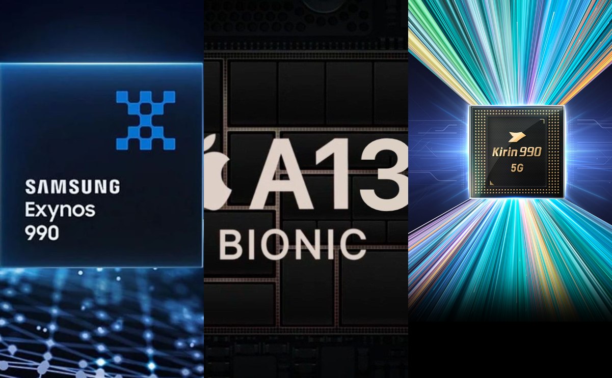 Exynos 990 vs Apple A13 Bionic vs Kirin 990 5G