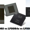 LPDDR5 vs LPDDR4x vs LPDDR4