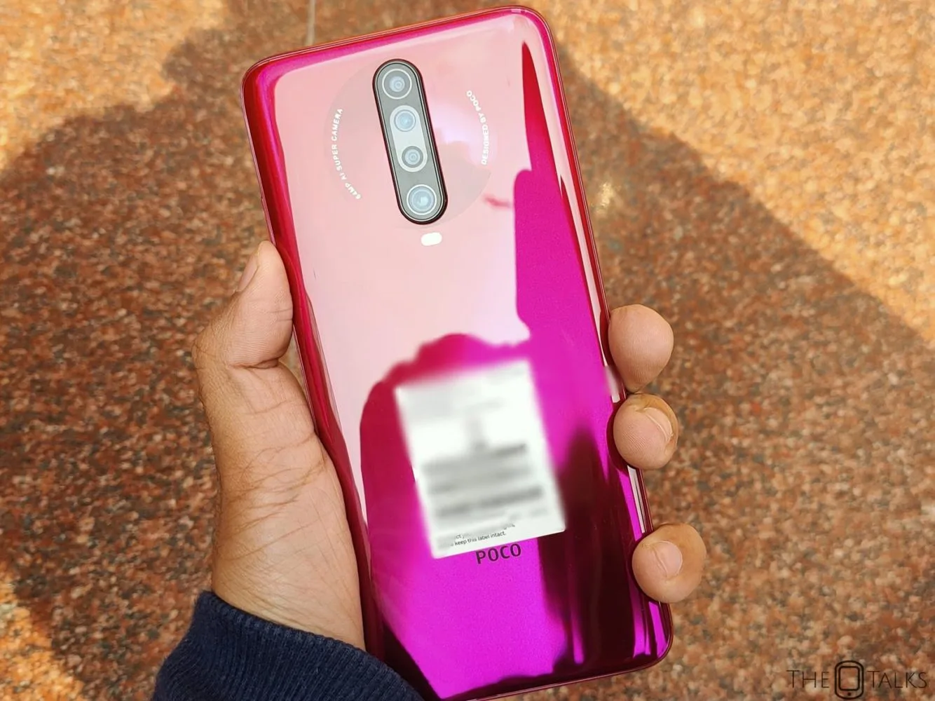 POCO X2 rear