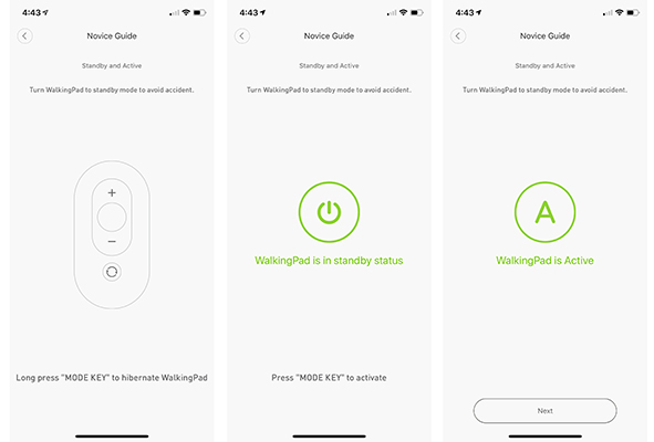 Xiaomi Walking Pad A1 A1 Pro App Guide - Switching Modes
