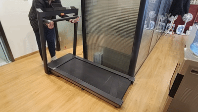Huami Amazfit AirRun Treadmill Review - Folding Up
