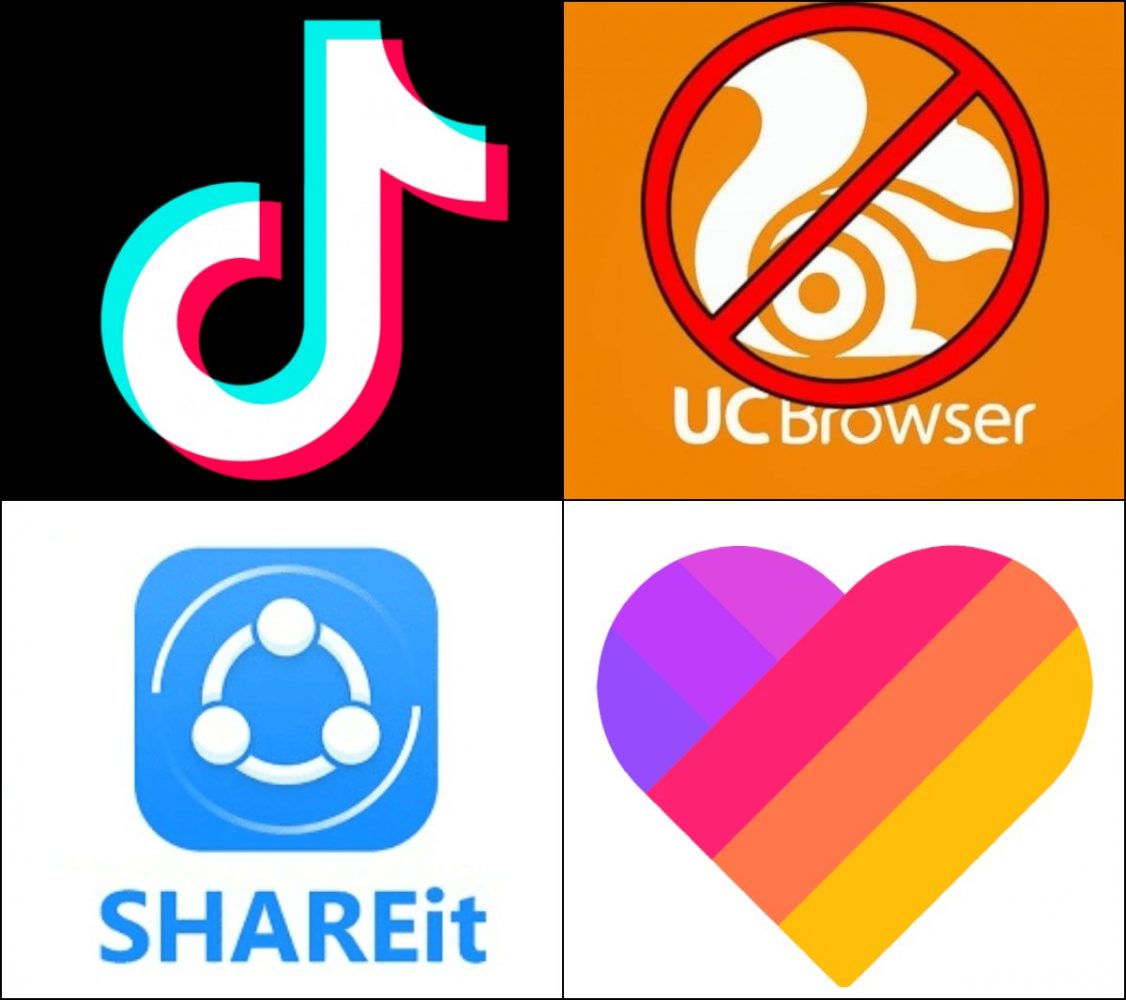List of 59 Chinese Apps Banned in India tiktok likee uc browser shareit (1)