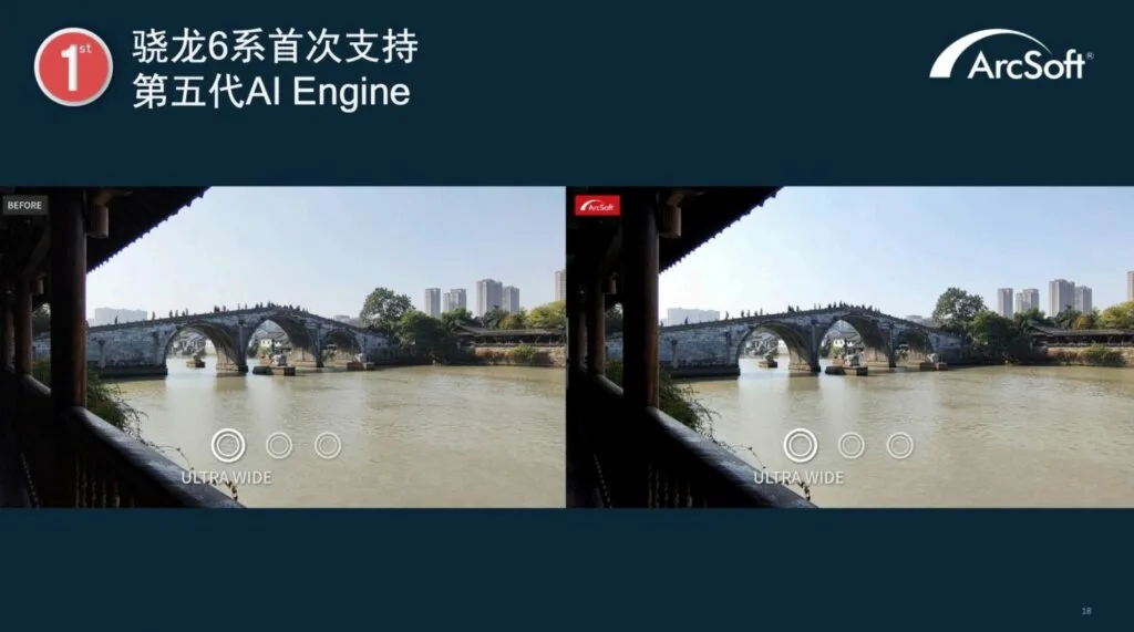 Snapdragon 690 AI engine camera