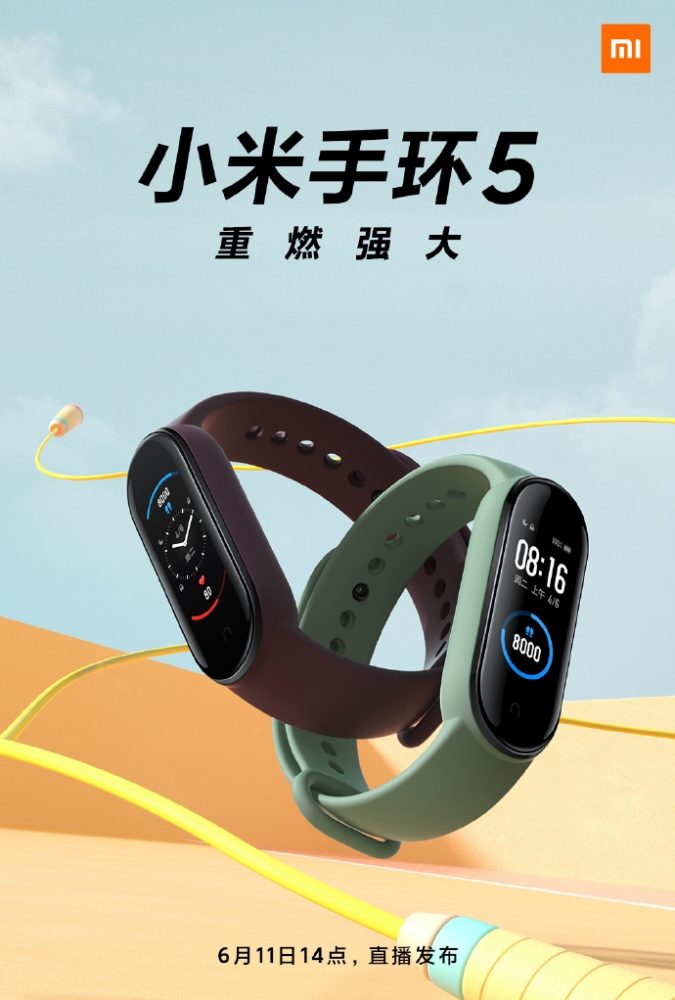 Xiaomi Mi Band 5 Official Poster Images Hints New Sports Modes
