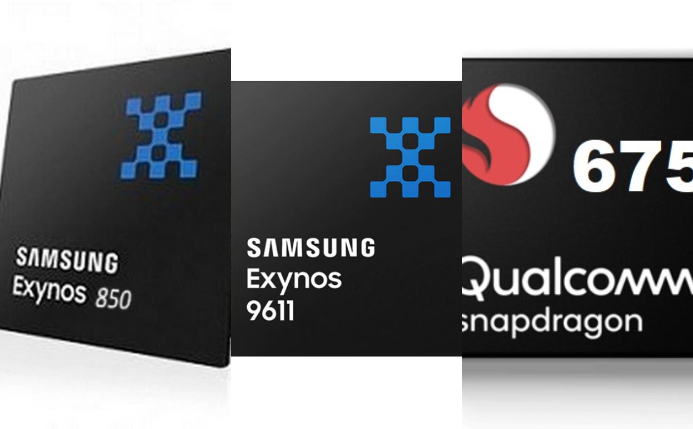 Exynos 850 vs Exynos 9611 vs Snapdragon 675