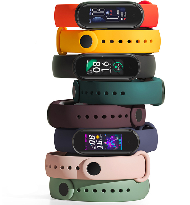10 Best Xiaomi Mi Band 5 Replacement Straps: Replacement TPU Silicone Wristband Strap