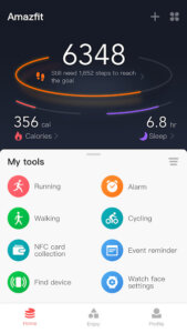 Amazfit App screenshot 2