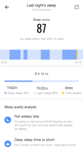 Amazfit App screenshot 5