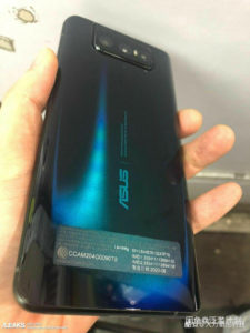 Asus Zenfone 7 design rear leaked