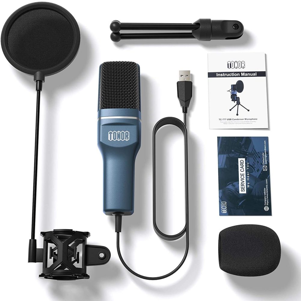 TONOR TC-777 Microphone review - Accessories