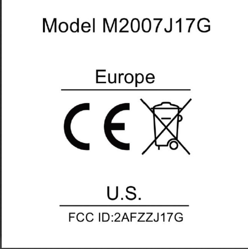 Xiaomi Mi 10T Lite FCC certification 3