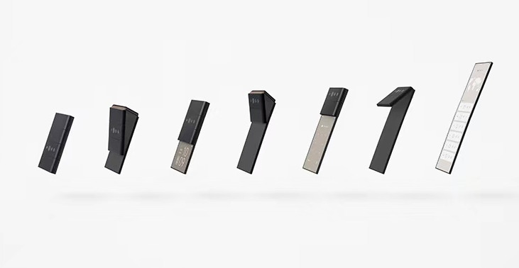OPPO three-hinged folding phone