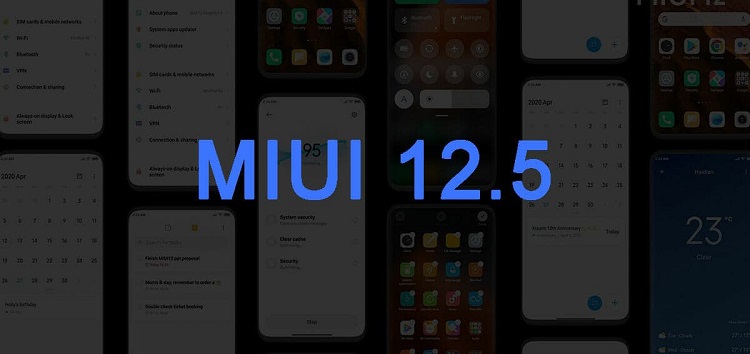 MIUI 12.5 Closed Beta Registration Supported Devices List