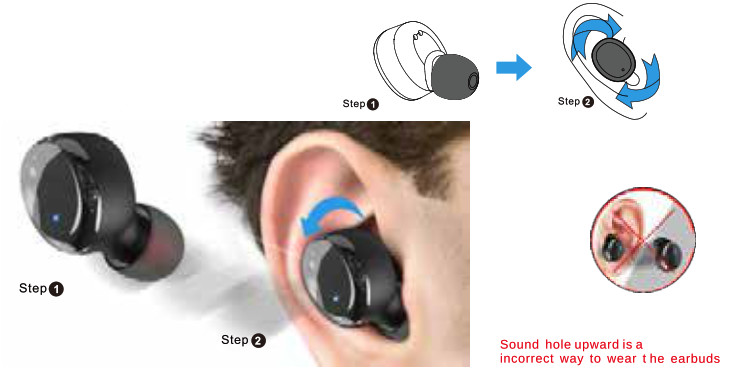 Tozo T12 Earbuds Manual Step By Step Pairing Guide