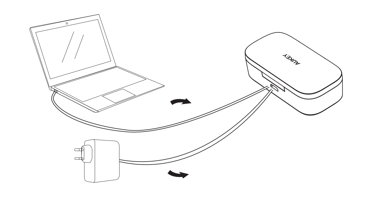 Aukey True Wireless Earbuds EPT21 Manual Guide