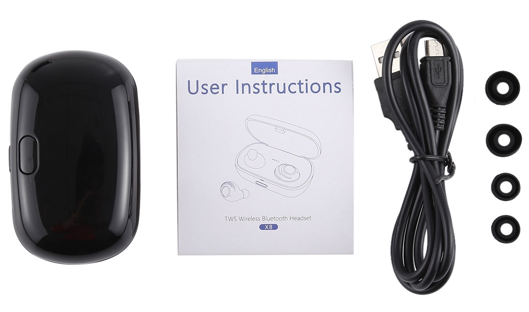 X8 Bluetooth Earbuds Manual User Guide