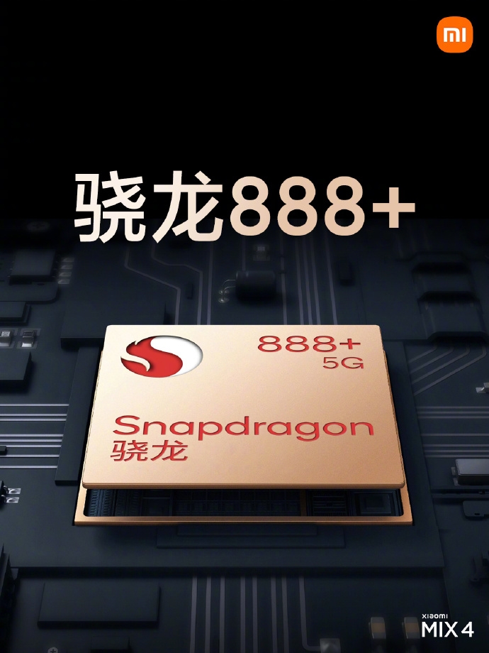 Xiaomi Mi MIX 4 Snapdragon 888+ SoC