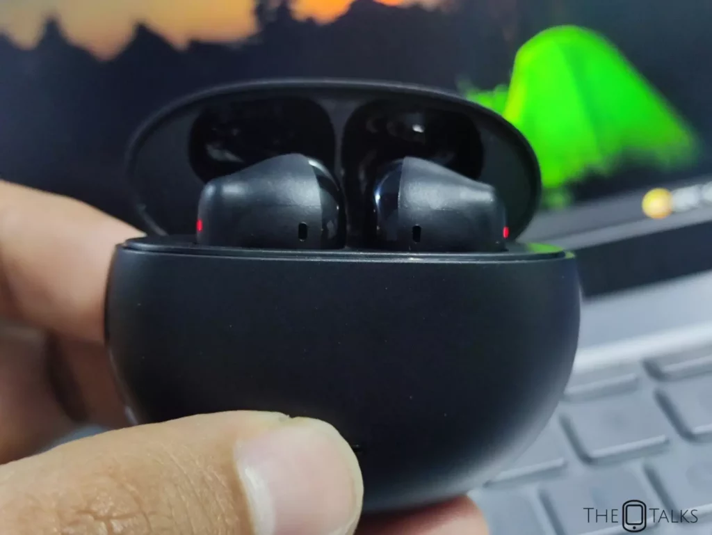 Edifier X2 earbuds review - earbuds in charging case