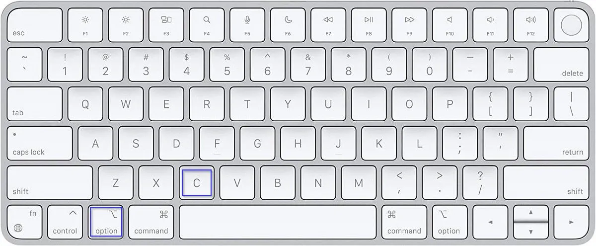 How to type cent symbol on Word from Mac Keyboard
