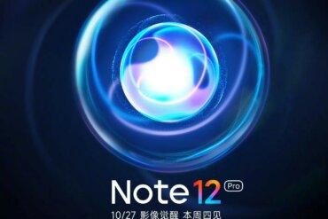 Redmi Note 12 Pro camera teaser