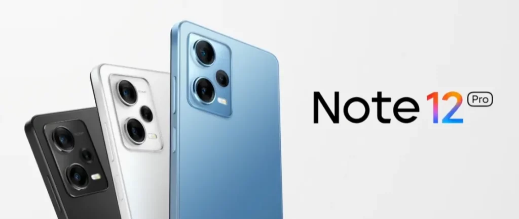 Redmi Note 12 Pro - featured colors