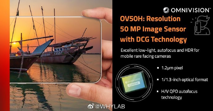 Omni Vision OV50H features
