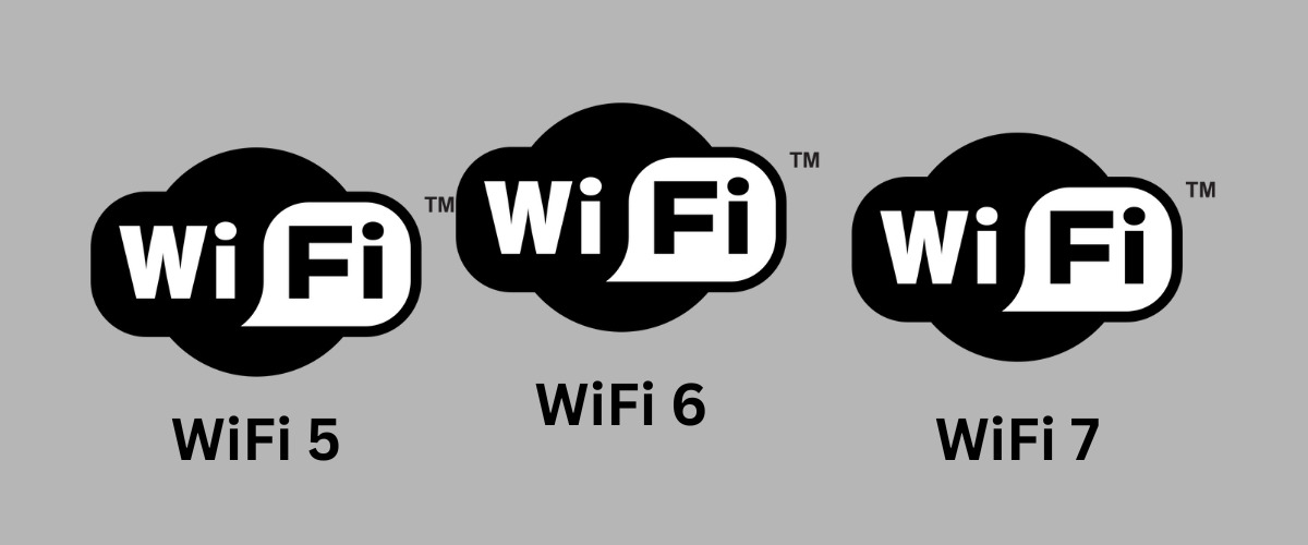 WiFi 7 vs WiFi 6 vs WiFi 5