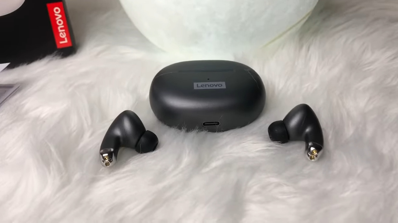 Lenovo LP5 Wireless Bluetooth Earbuds with case