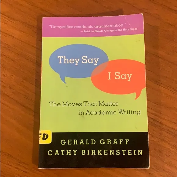 They Say I Say - The Moves That Matter in Academic Writing by Gerald Graff_result