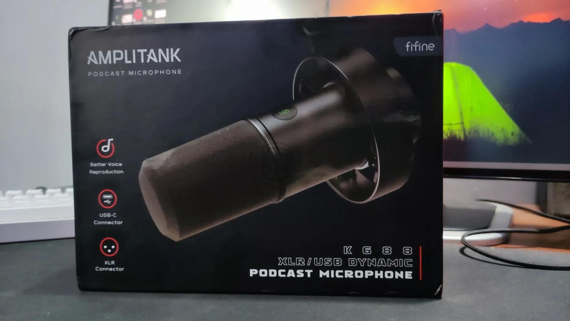 Fifine K688 Microphone review - unboxing 4