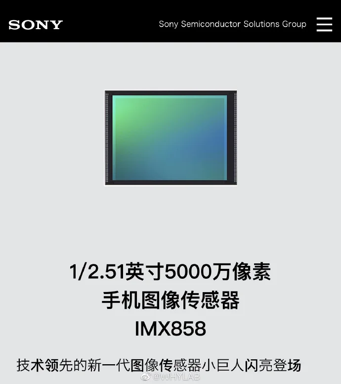 SONY IMX858