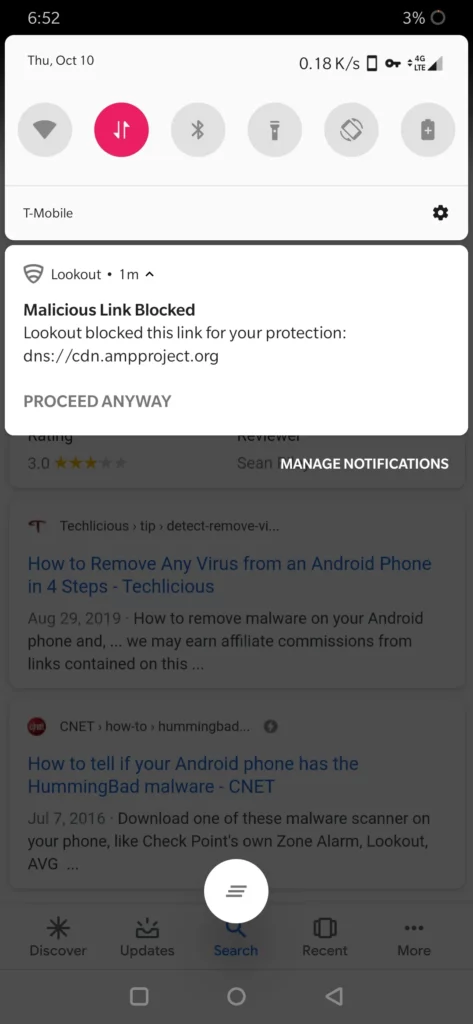 11 Mobile Security Tips to Keep Your Device Safe - Malicous Link