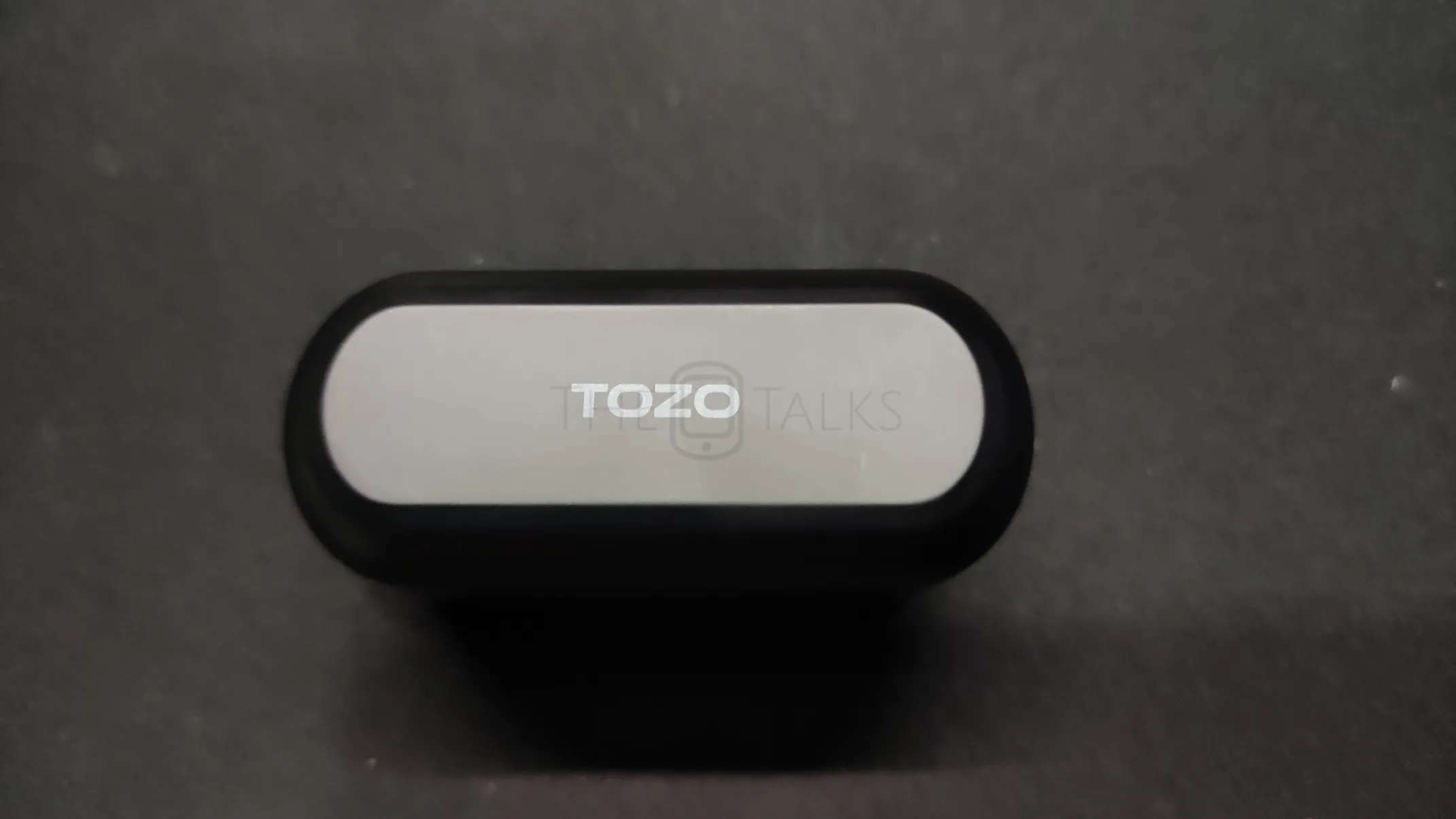 Tozo NC7 TWS Review - Case top