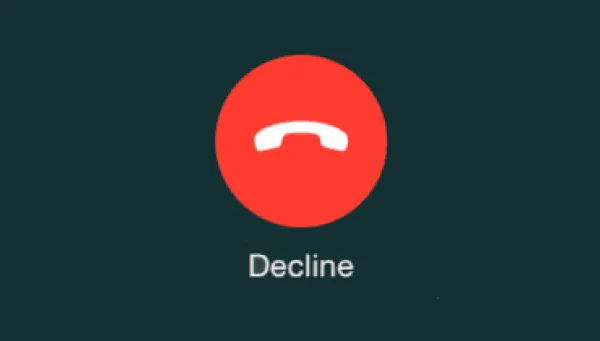 How To End and Manage Spam Facetime Calls - Decline call