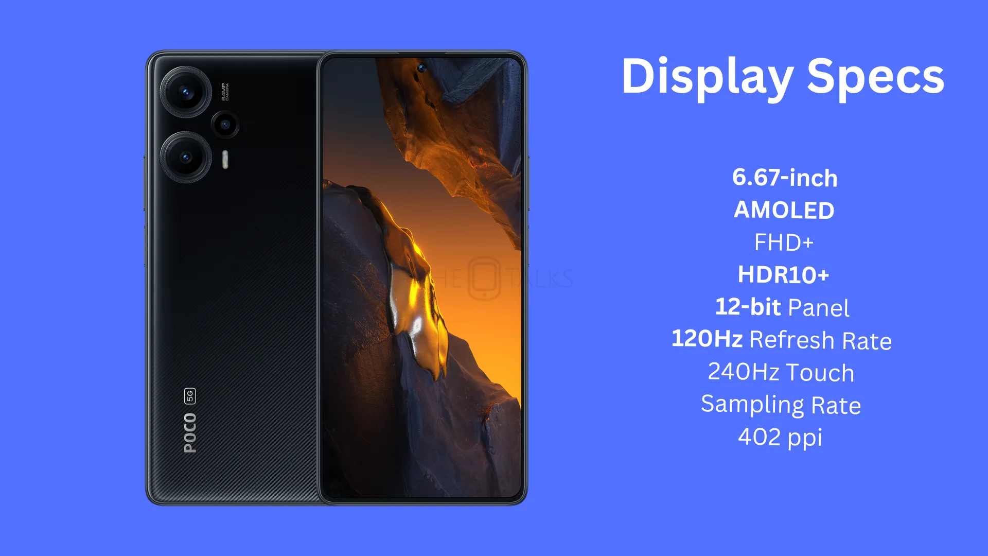 All The Best Phones With 120Hz Display - POCO F5