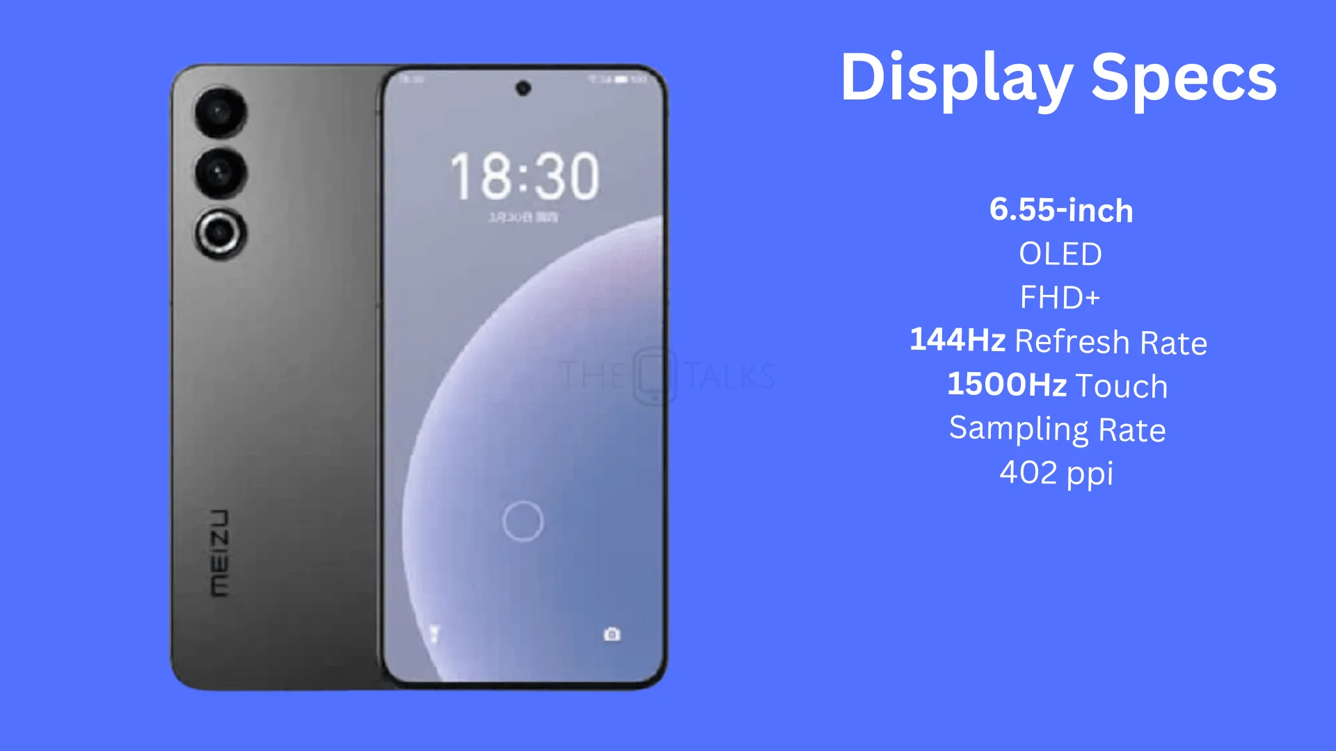 Phones With 144Hz Display Released In 2023 - Meizu 20