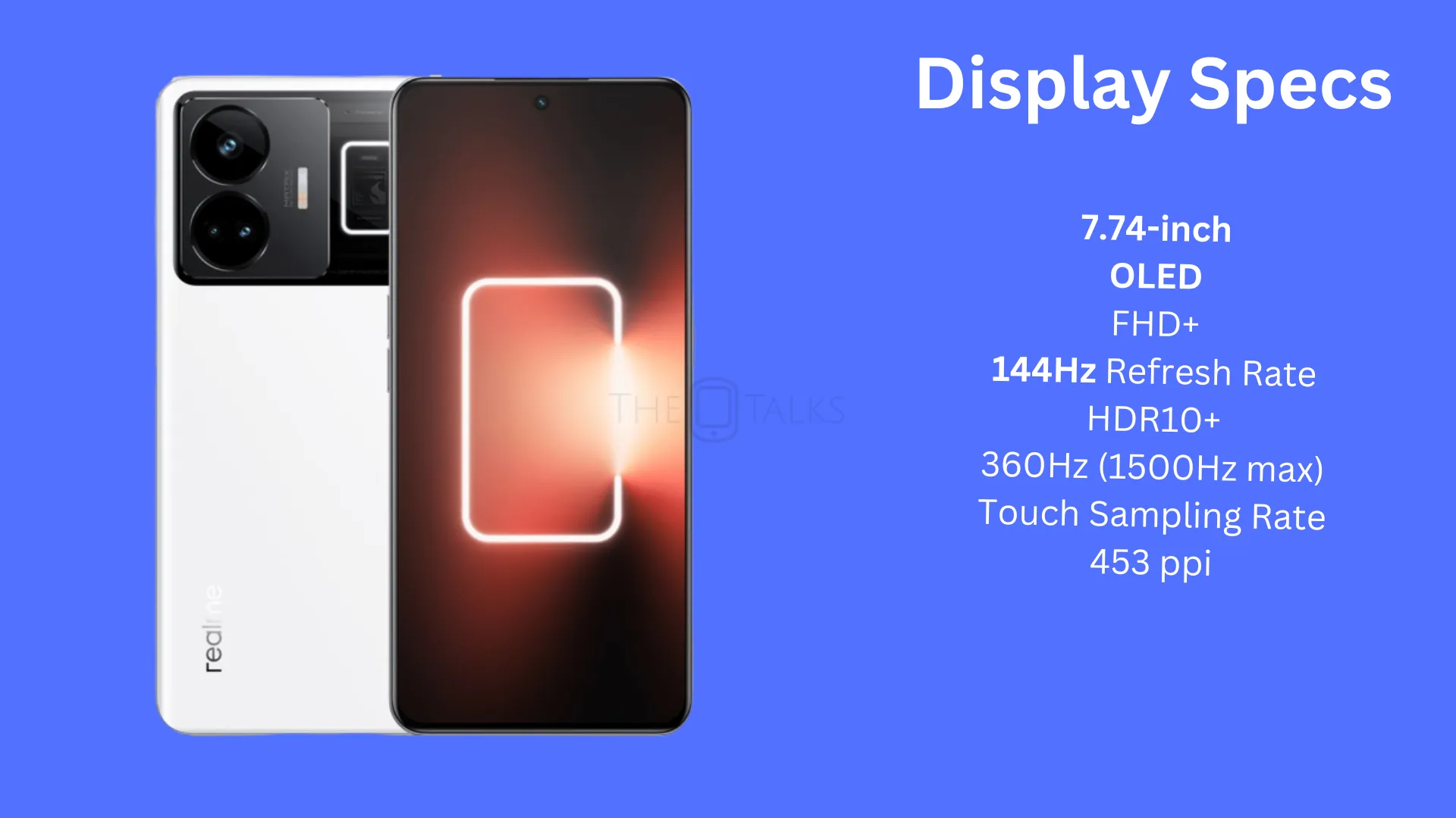 Phones With 144Hz Display Released In 2023 - Realme Neo 5 240W