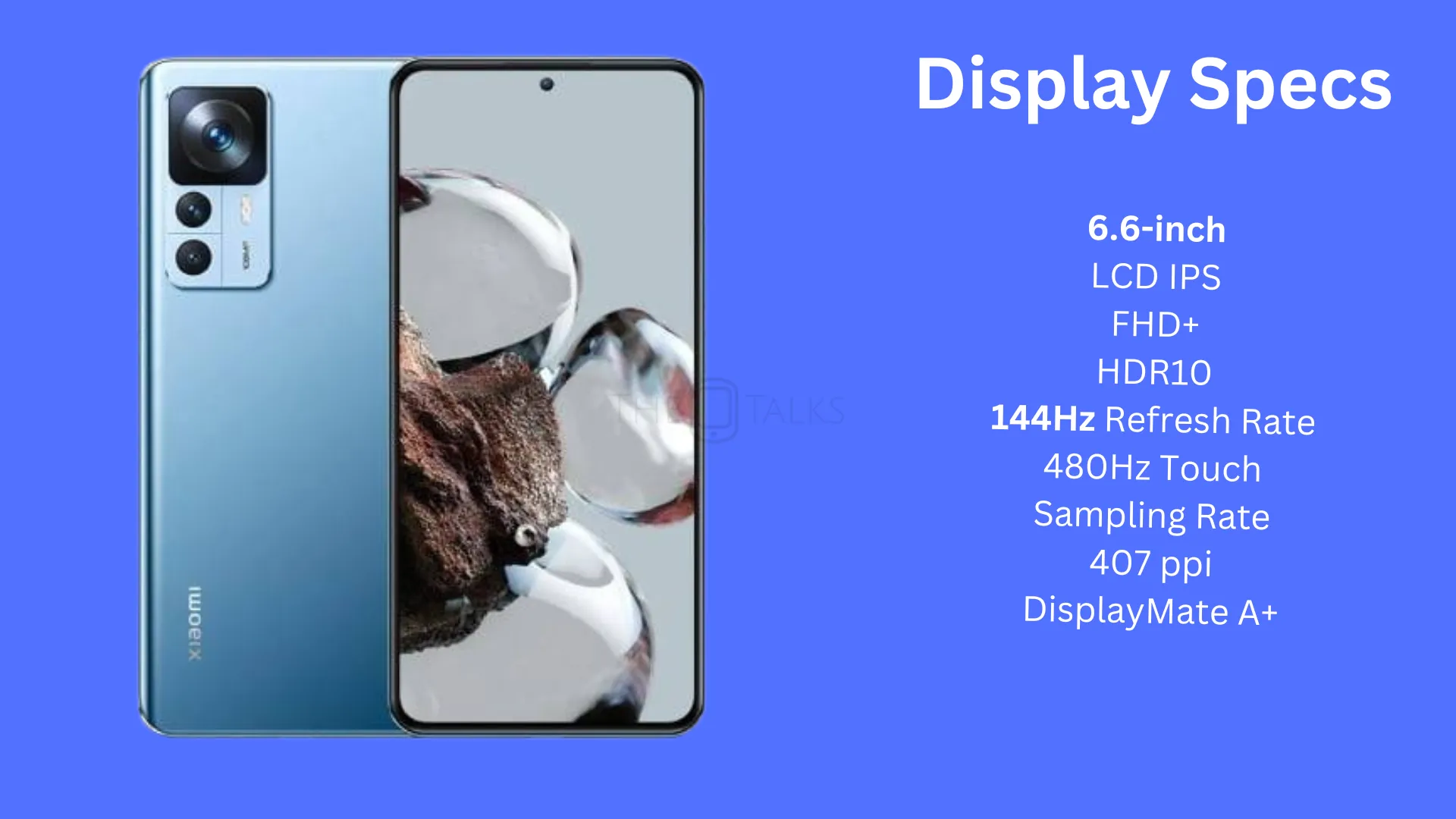Phones With 144Hz Display Released In 2023 - Xiaomi Redmi Note 12T Pro (1)
