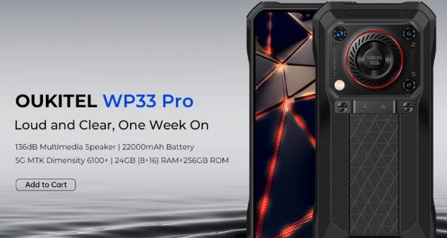 Oukitel wp33 - highlights