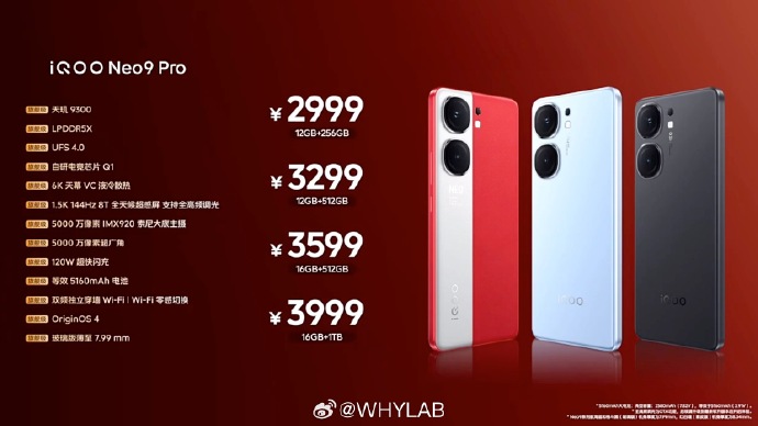 iQOO Neo 9 Pro