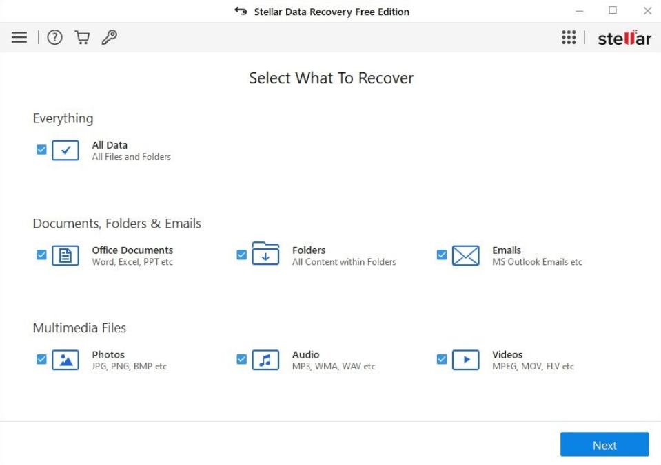 Stellar Data Recovery Free | Step-By-Step Guide