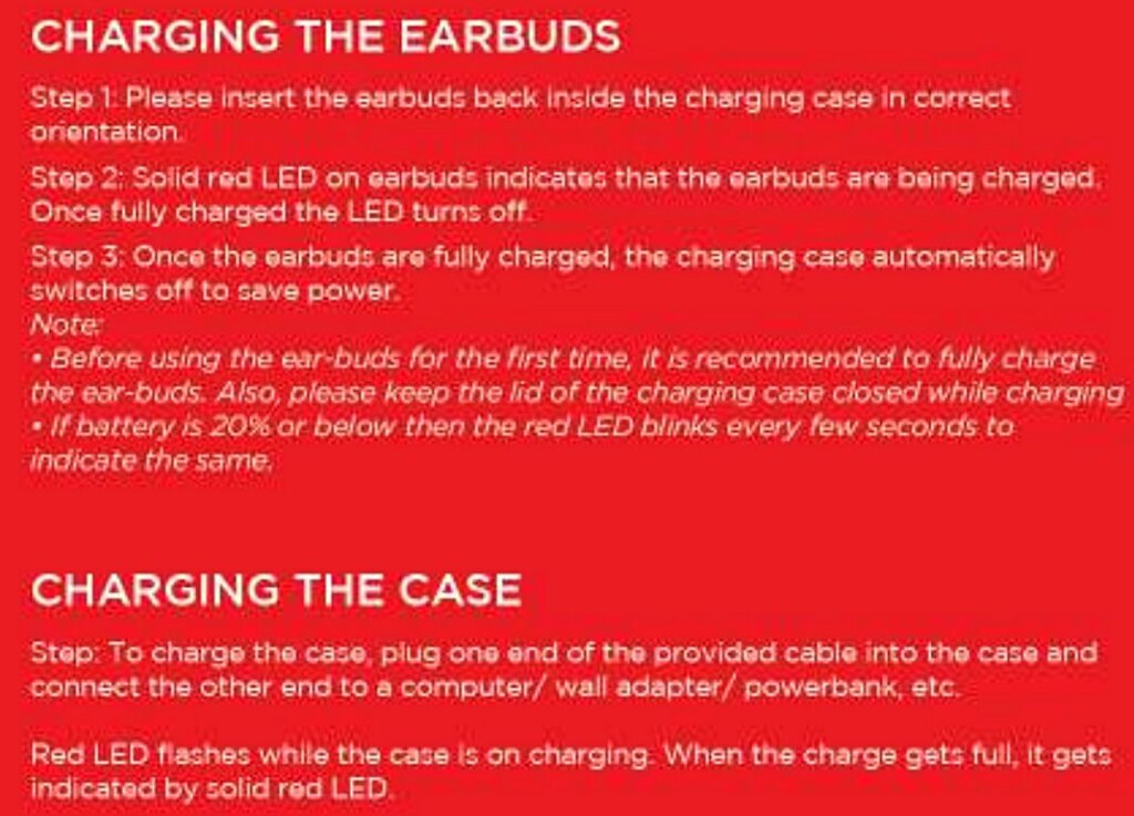 boAt Airdopes 163 Manual Stepbystep Pairing Guide