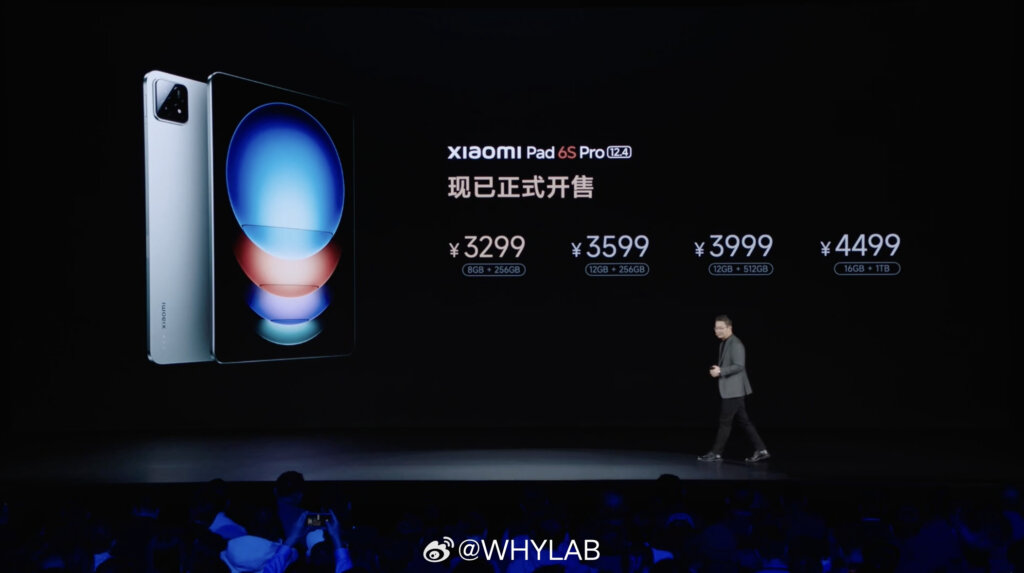 Xiaomi Mi Pad 6S Pro 12.4 Price