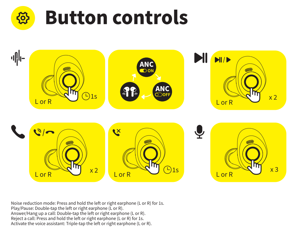 Baseus Bowie MA10 Manual Pairing & Charging Guide