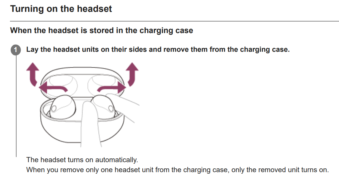 Sony WF1000XM5 Manual Pairing & Charging Guide