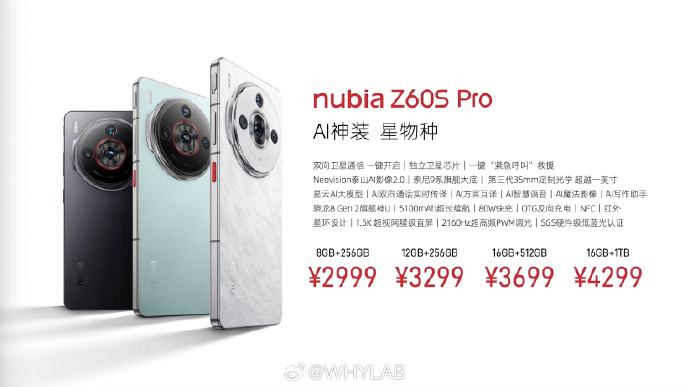 Nubia Z60S Pro