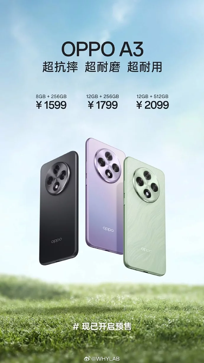OPPO A3