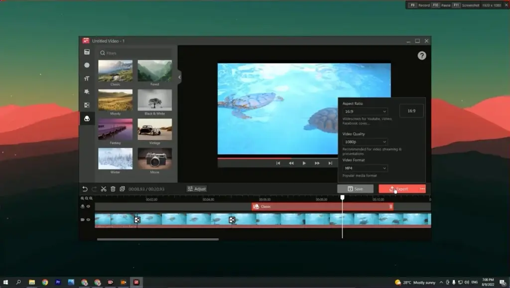 Best Free Screen Recorder for Windows 2025 - iTop Screen Recorder Step 5