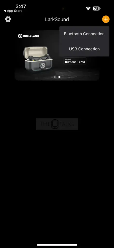 front screen app