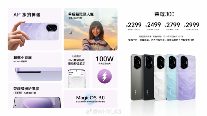Honor 300 Price